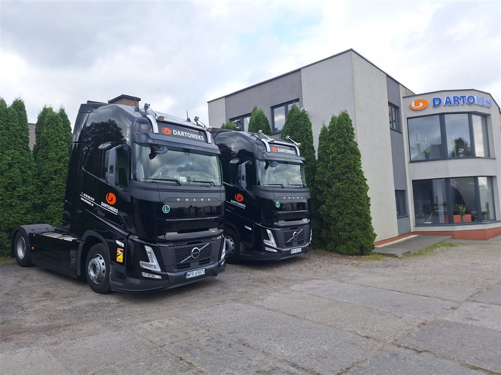 Ciągniki siodłowe Volvo FH — widok z bliska
