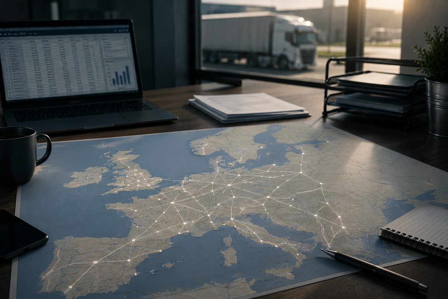 Planowanie tras i logistyka